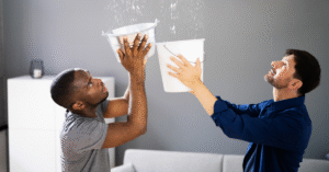 water damage claim